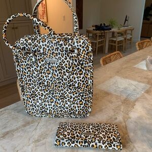 PreZerve Cheetah print travel case. Brand new, never used. NWOT